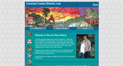 Desktop Screenshot of customceramicmurals.com